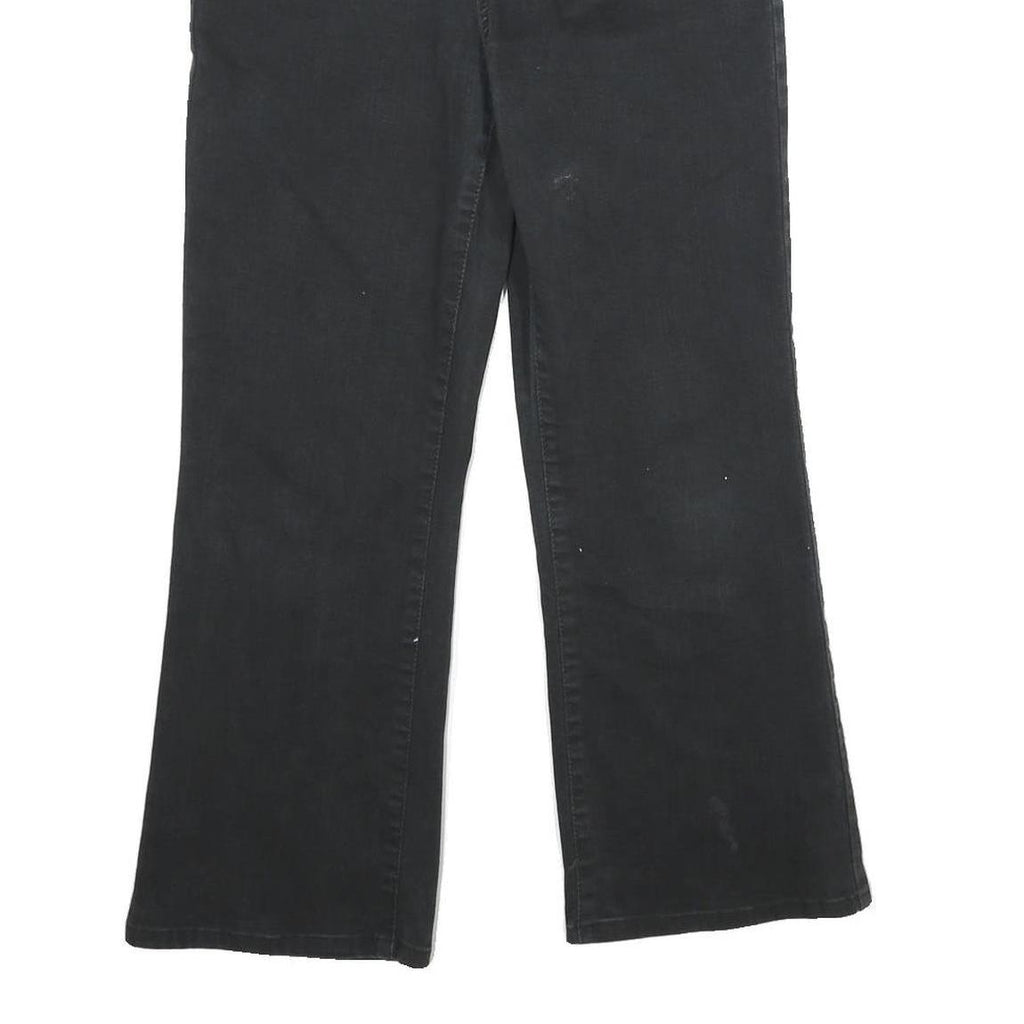 LEVI'S Perfectly Slimming 512 Womens Jeans Black Slim Bootcut Denim W28 L26