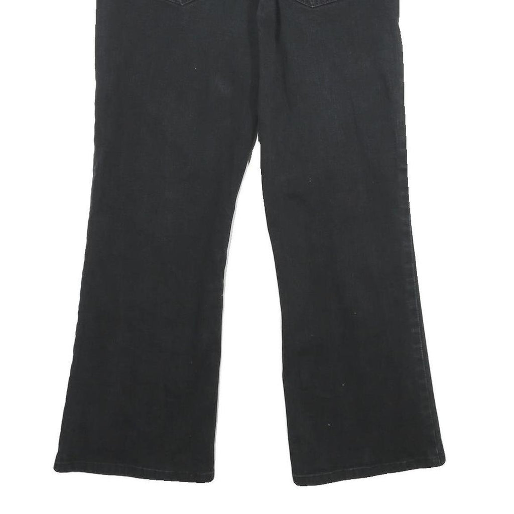 LEVI'S Perfectly Slimming 512 Womens Jeans Black Slim Bootcut Denim W28 L26