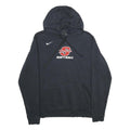 NIKE Mens Black Warriors Softball Pullover Hoodie M Cotton Blend Sportswear