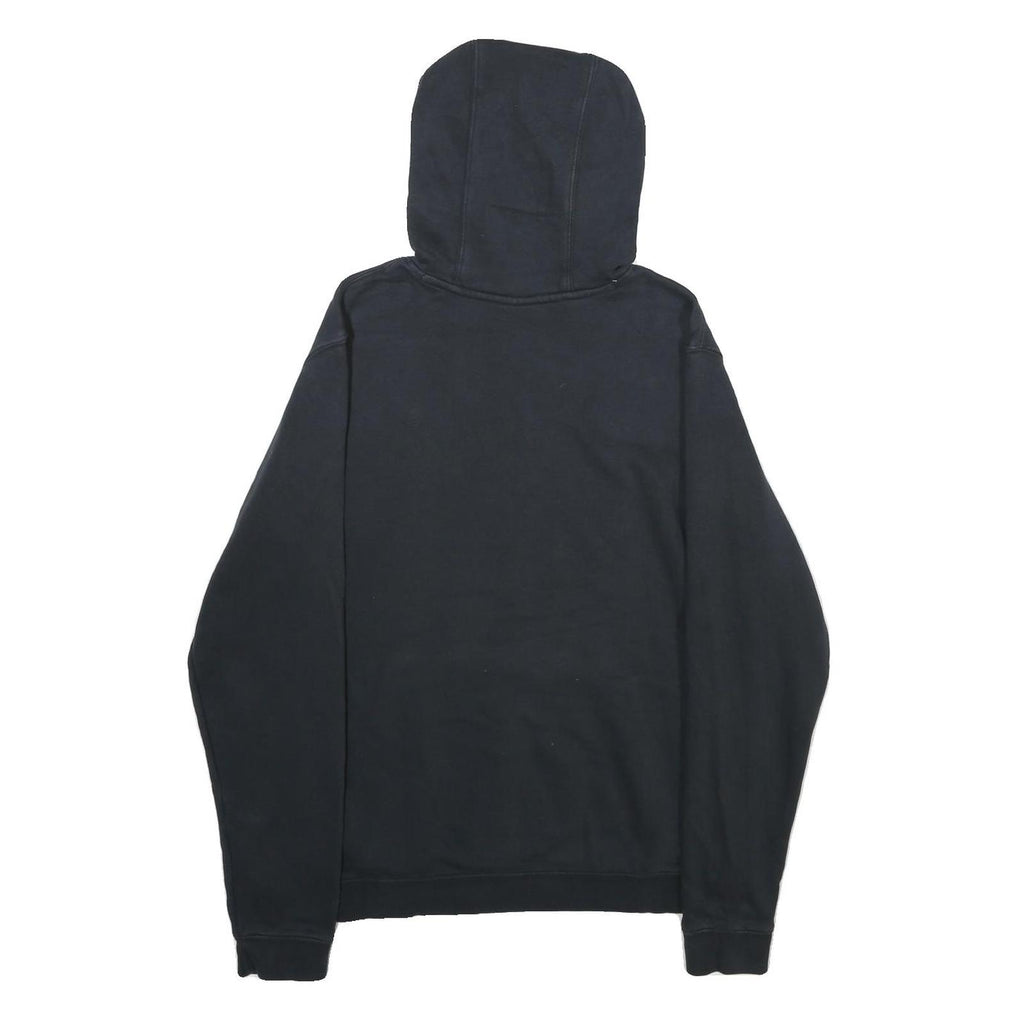 NIKE Mens Black Warriors Softball Pullover Hoodie M Cotton Blend Sportswear