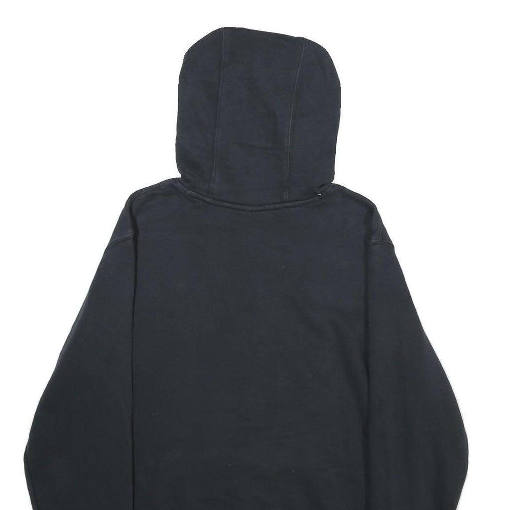 NIKE Mens Black Warriors Softball Pullover Hoodie M Cotton Blend Sportswear