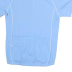 SPECIALIZED Womens Blue & White Cycling T-Shirt M Short Sleeve Round Neck