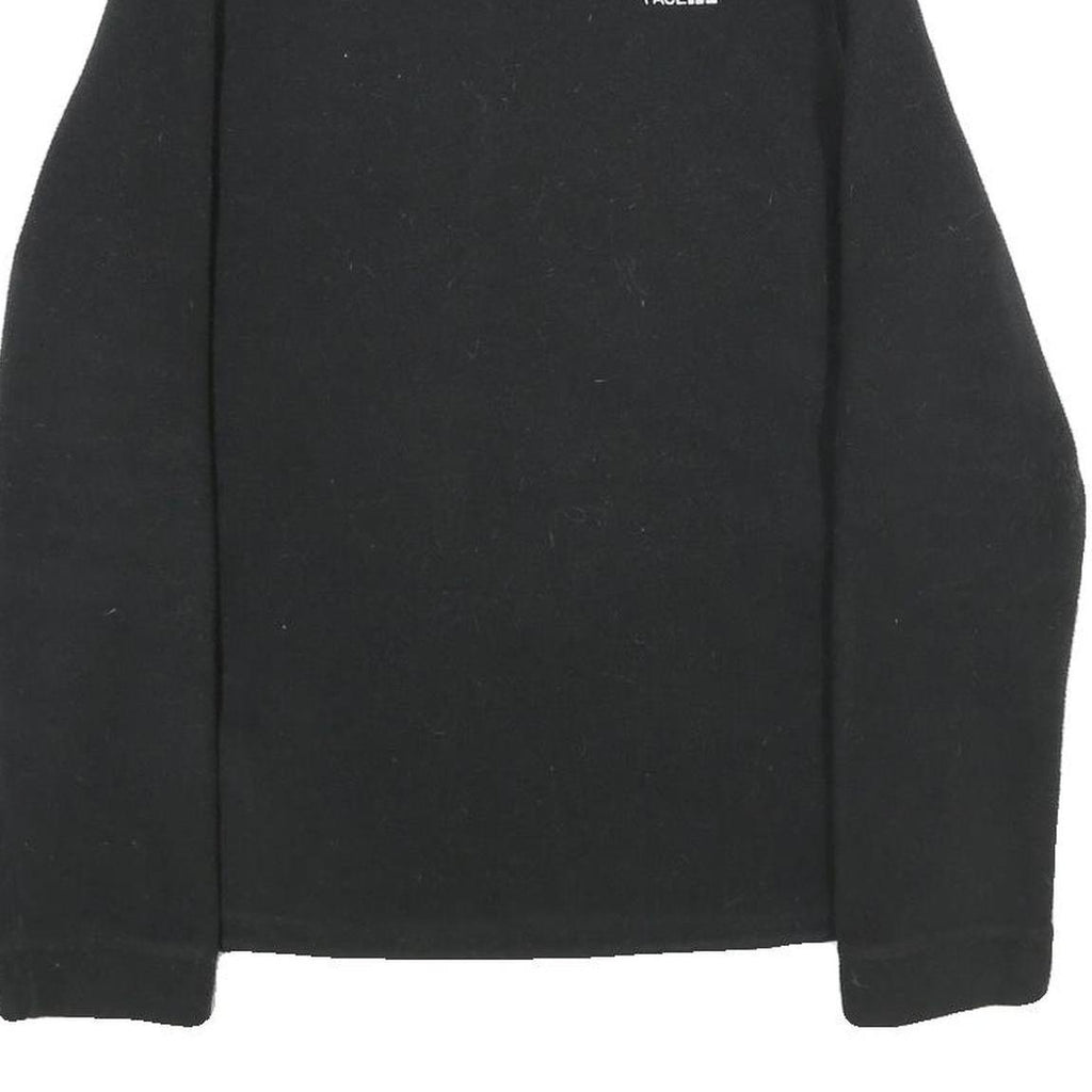 THE NORTH FACE Womens Black Jacket M Polyester Fleece Zip Outdoor Winter