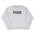 PUMA Womens Sweatshirt Grey Crew Neck UK 14
