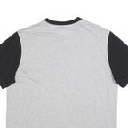 NFL Mens Grey & Black Raiders Graphic T-Shirt XL Short Sleeve Crew Neck NFL