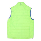 RALPH LAUREN Mens Green Jacket M Polyester Blend Quilted Sleeveless Zip