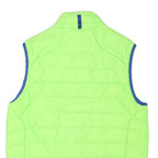 RALPH LAUREN Mens Green Jacket M Polyester Blend Quilted Sleeveless Zip
