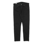 LEVI'S 512 BIG E Mens Jeans Black Slim Skinny Denim W36 L32 Classic Zip Pockets