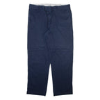 DICKIES 874 Workwear Mens Trousers Blue Regular Straight W40 L32