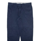DICKIES 874 Workwear Mens Trousers Blue Regular Straight W40 L32
