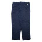 DICKIES 874 Workwear Mens Trousers Blue Regular Straight W40 L32