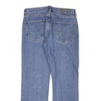 LEVI'S Mens Jeans Blue Regular Straight Denim Medium W30 L29 Casual Zip