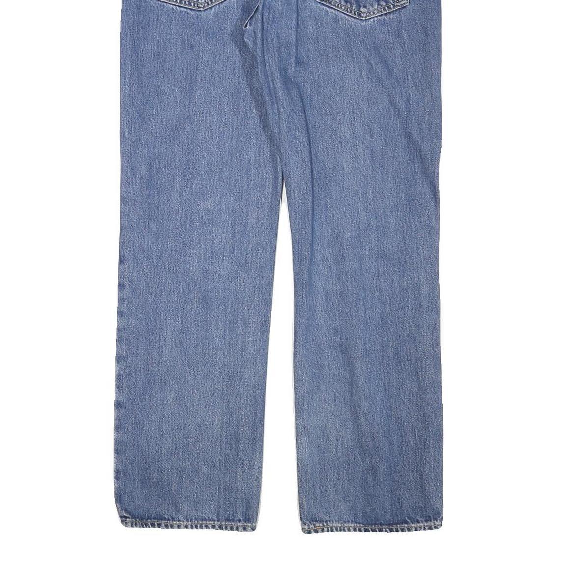 LEVI'S Mens Jeans Blue Regular Straight Denim Medium W30 L29 Casual Zip