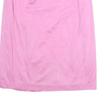 LUISA SPAGNOLI Womens Pink Pencil Knee Length Cotton Blend Plain M Elegant