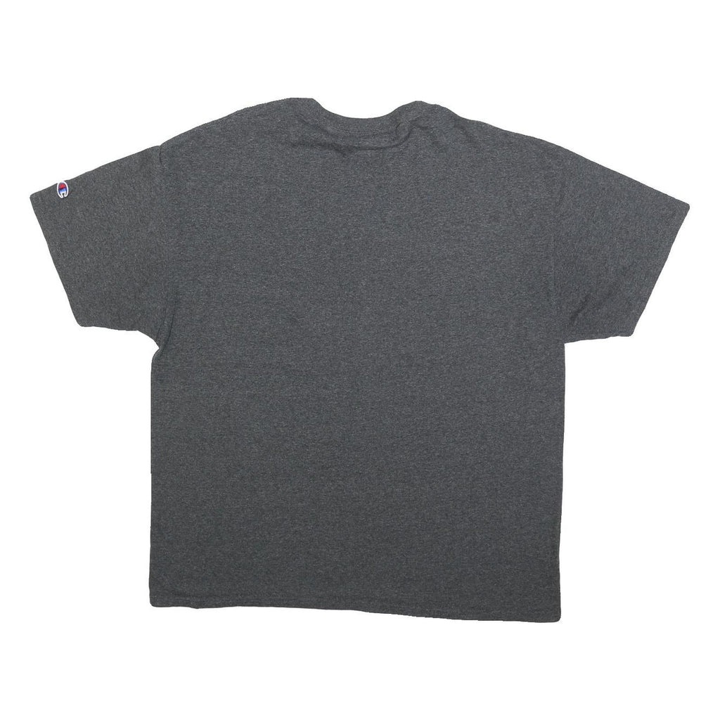 CHAMPION Mens Grey Biola Eagles Graphic T-Shirt XL Short Sleeve Crew Neck Cotton