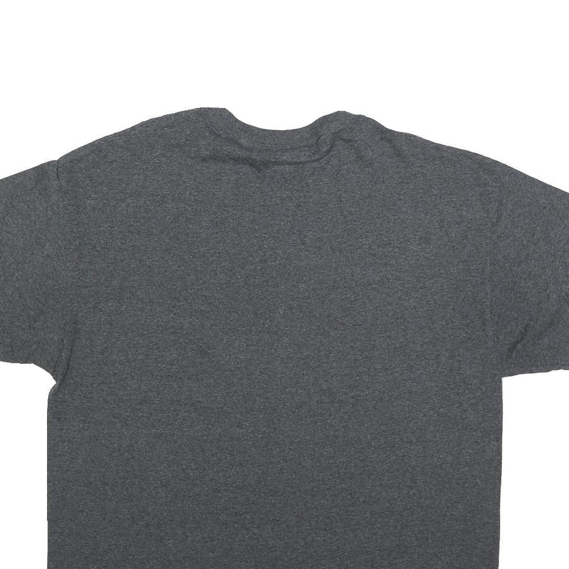 CHAMPION Mens Grey Biola Eagles Graphic T-Shirt XL Short Sleeve Crew Neck Cotton