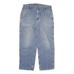 CARHARTT Mens Jeans Blue Relaxed Straight Denim Medium W34 L29 Workwear