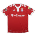 ADIDAS Boys Red Bayern Munchen Football Shirt XL Short Sleeve Crew Neck