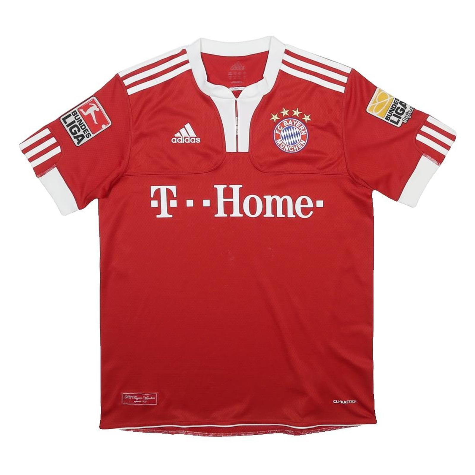 ADIDAS Boys Red Bayern Munchen Football Shirt XL Short Sleeve Crew Neck