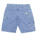 WRANGLER Carpenter Mens Denim Shorts Blue L W38