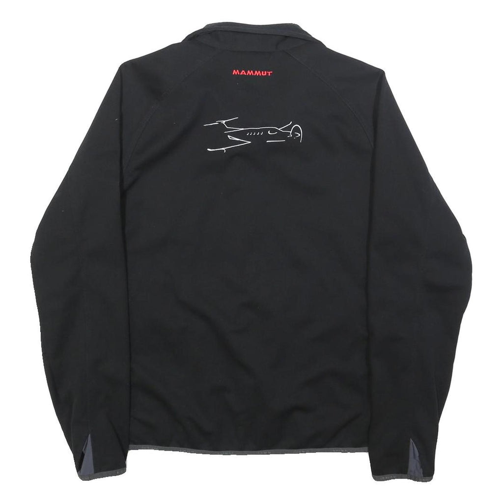 MAMMUT Womens Black Pilatus Jacket XL Polyester Blend Zip Outdoor Sportswear