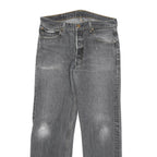 LEVI'S 501XX Mens Jeans Black Regular Straight Denim Medium W32 L30 Classic Fit