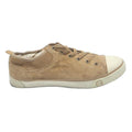 UGG Women's Juliet Suede Lace-Up Trainers Beige UK 7.5 Casual Comfort