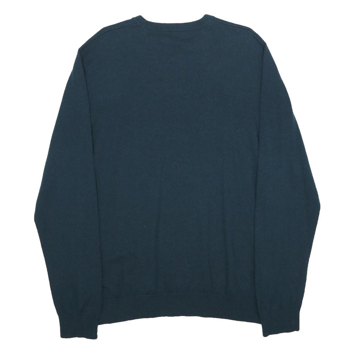 CARHARTT WIP Mens Blue Plain Jumper Crew Neck Basic Knit M Casual Warm Wool