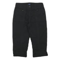 REITMANS Womens Black Casual Cotton Blend Shorts M W28 Pockets