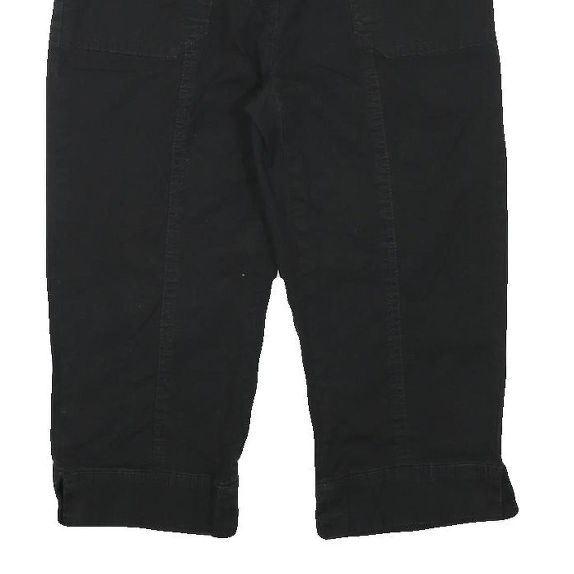 REITMANS Womens Black Casual Cotton Blend Shorts M W28 Pockets