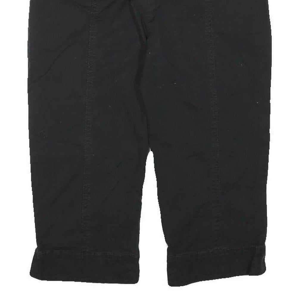 REITMANS Womens Black Casual Cotton Blend Shorts M W28 Pockets