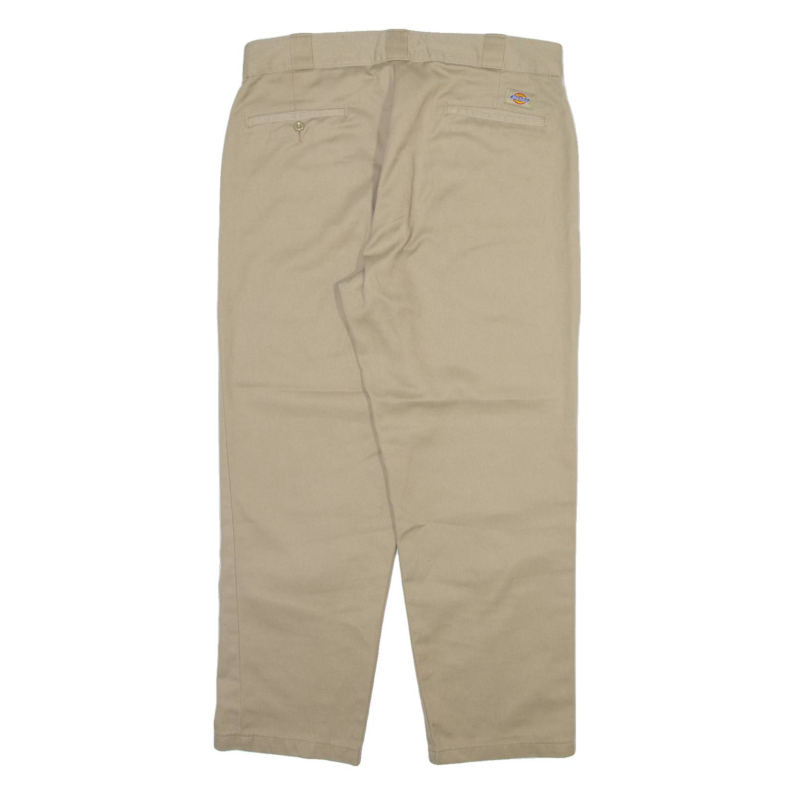 DICKIES Mens Trousers Beige Regular Straight W34 L27