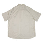 Mens Plain Shirt Beige 2XL