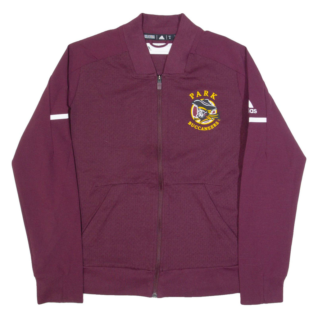 ADIDAS Park Buccaneers Mens Track Jacket Maroon USA M