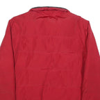 NAUTICA Mens Red Classic Jacket L Polyester Plain Zip Closure