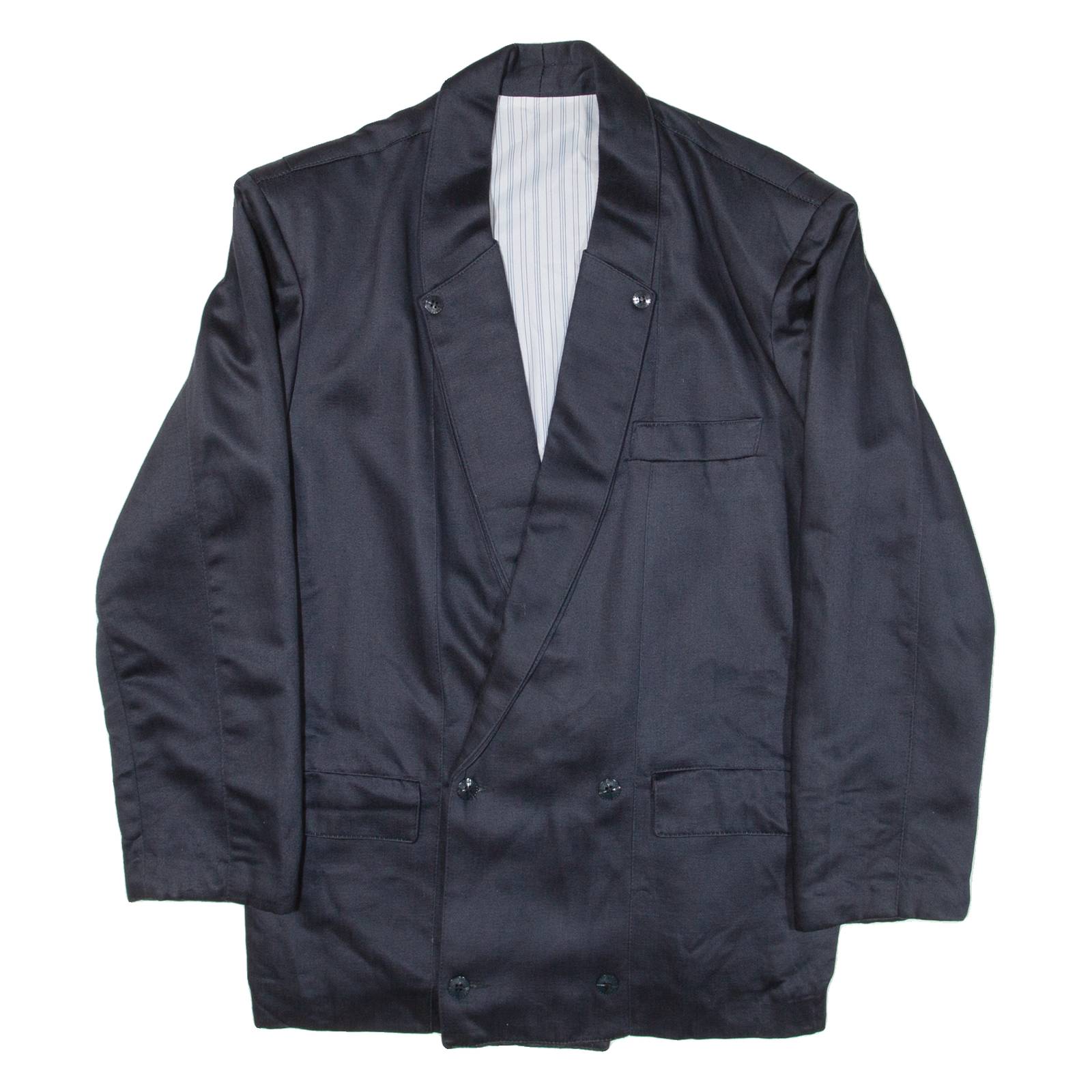 KEVINELLI Mens Blazer Jacket Blue M