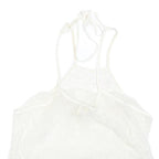 IN BLOOM Womens White Lace Sleeveless Camisole Top XL Summer Casual