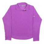 BERGHAUS Womens Purple Plain Polyester Performance Jumper Pullover UK 10