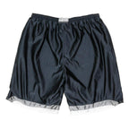REEBOK Mens Black Casual Sports Shorts XL W32 Polyester Blend Lightweight