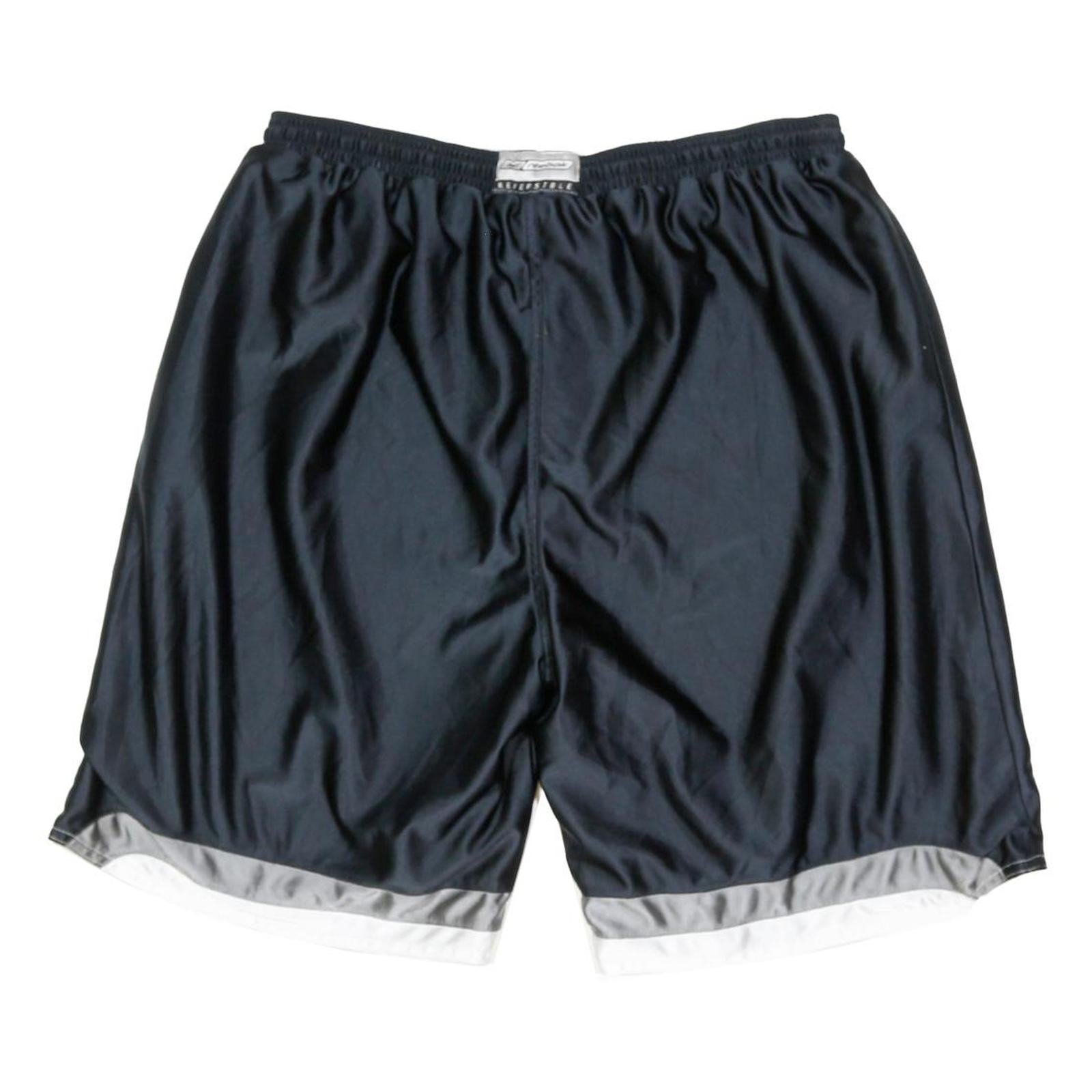 REEBOK Mens Black Casual Sports Shorts XL W32 Polyester Blend Lightweight