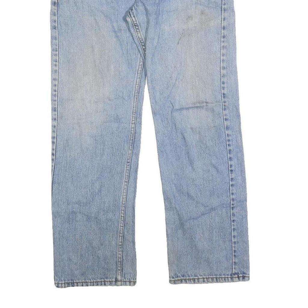LEVI'S 505 Mens Jeans Blue Regular Straight Denim Medium W31 L30 Classic Fit