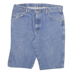 WRANGLER Mens Shorts Blue Denim Casual 3XL W38 Cotton Blend Relaxed Fit