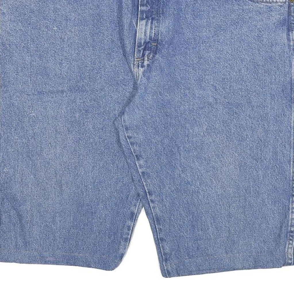 WRANGLER Mens Shorts Blue Denim Casual 3XL W38 Cotton Blend Relaxed Fit