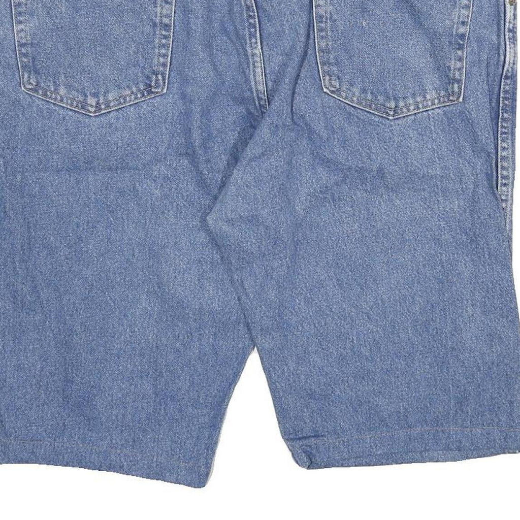 WRANGLER Mens Shorts Blue Denim Casual 3XL W38 Cotton Blend Relaxed Fit