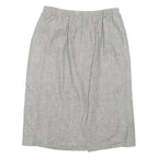 ALFRED DUNNER Womens Pencil Skirt Grey Midi Wool M