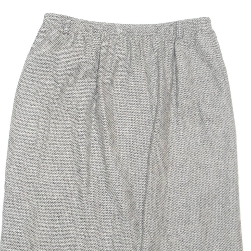 ALFRED DUNNER Womens Pencil Skirt Grey Midi Wool M