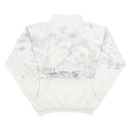 Mens White Cotton Blend Panama City Beach Pullover Sweatshirt XL Nautical Design