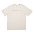 REEBOK Mens T-Shirt Green L