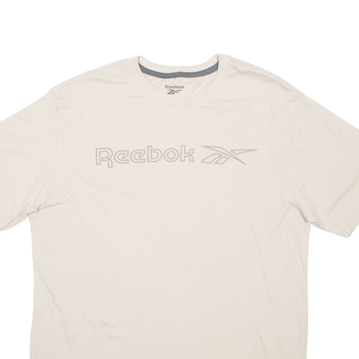 REEBOK Mens T-Shirt Green L