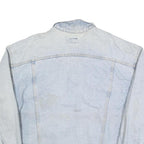 LEE Mens Blue Cotton Denim Jacket XL Button Closure Casual Classic Style